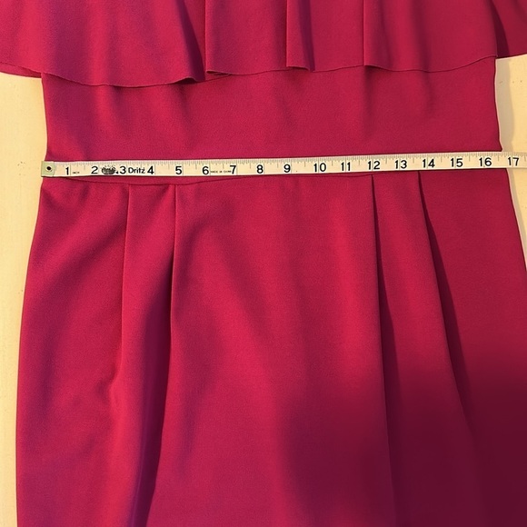 ASOS Hot Pink Midi Dress Size 10 - Picture 15 of 15